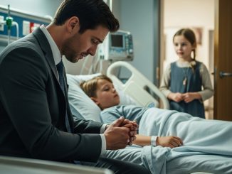 El médico le dijo al millonario que ya no había nada más que hacer… pero una niña pobre lo miró a los ojos y le dijo algo que cambió todo