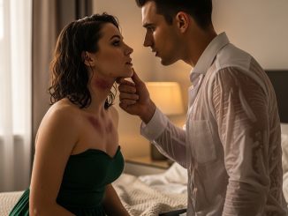 Estaba escondiendo los moretones… pero cuando el hombre más temido del valle los vio, todo cambió para siempre.
