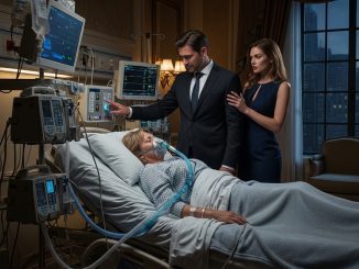 Le quitó el respirador a su esposa multimillonaria para quedarse con su fortuna… pero el médico entró y pronunció una frase que lo paralizó