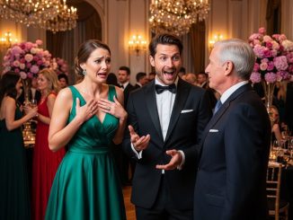 Mi esposo me presentó como “la nana” frente al director… sin imaginar que la mujer a la que humillaba era quien realmente firmaba su sueldo