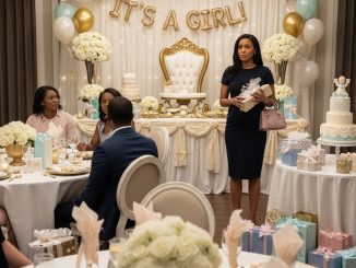 La invitaron al baby shower más exclusivo de la ciudad… pero la dejaron de pie frente a todas. lo que hizo después nadie lo vio venir