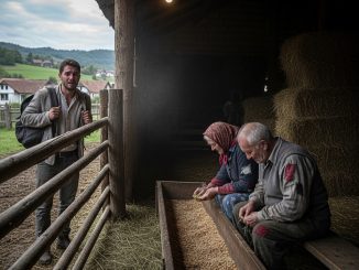 Ganó la lotería y volvió en secreto a su pueblo para rescatar a sus padres… pero los encontró comiendo alimento para vacas por culpa de una traición que jamás imaginó