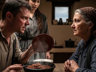Mi hijo rico levantó la tapa de mi olla de frijoles y me preguntó: “¿Dónde están los 2,500 dólares que te mandamos cada mes?” Lo que descubrió en mi cocina destrozó el matrimonio perfecto que su esposa llevaba un año presumiendo.